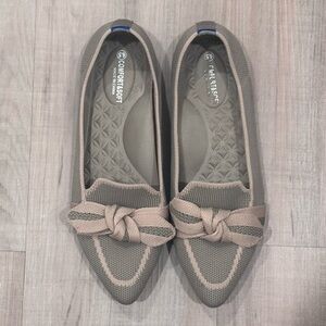 Women's Comfy Loafers - Two Tone Taupe. Cottagecore.